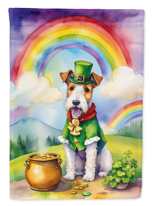 Buy this Fox Terrier St Patrick's Day House Flag