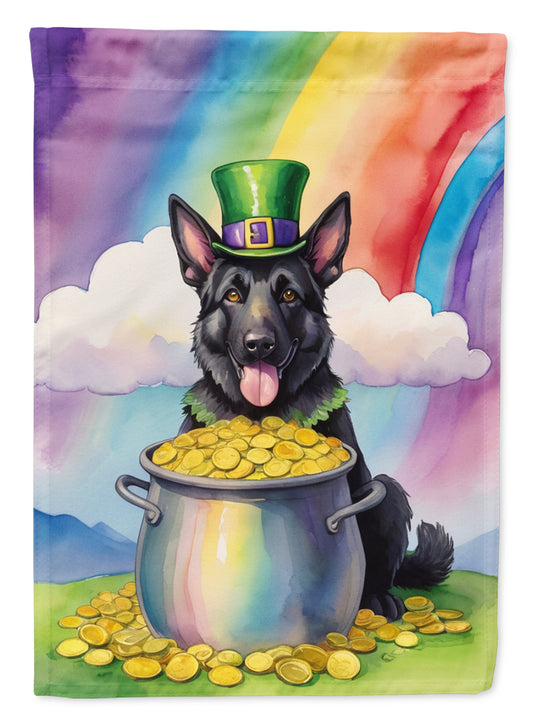 Buy this German Shepherd St Patrick's Day House Flag