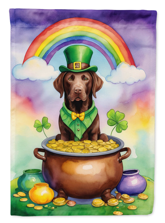 Buy this Labrador Retriever St Patrick's Day Garden Flag