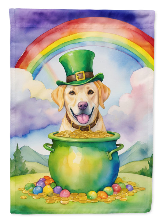 Buy this Labrador Retriever St Patrick's Day Garden Flag