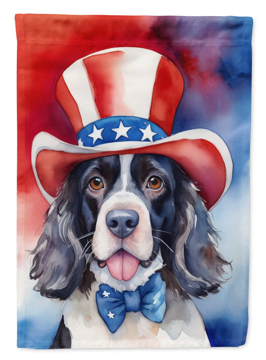 Buy this English Springer Spaniel Patriotic American Garden Flag