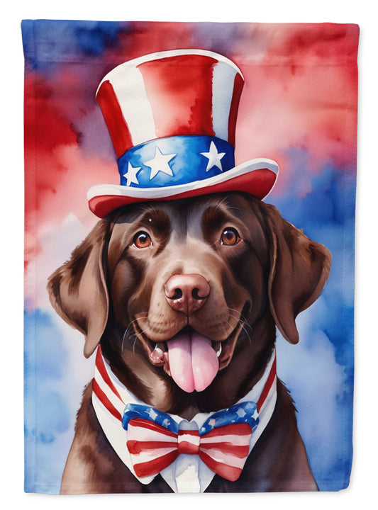 Buy this Labrador Retriever Patriotic American Garden Flag