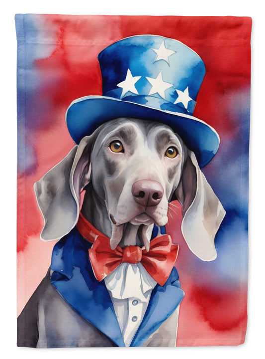 Buy this Weimaraner Patriotic American House Flag