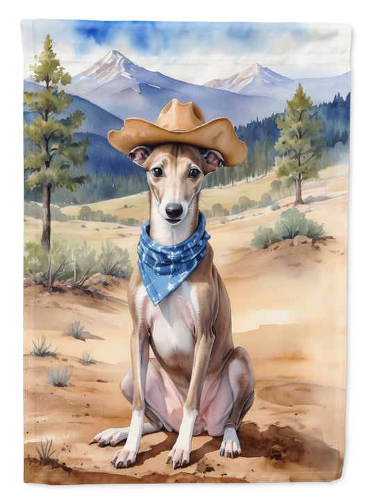 Buy this Greyhound Cowboy Welcome House Flag