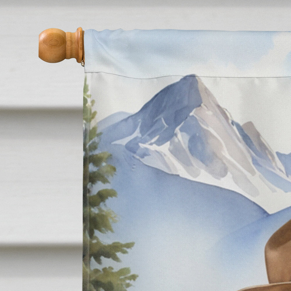 Newfoundland Cowboy Welcome House Flag