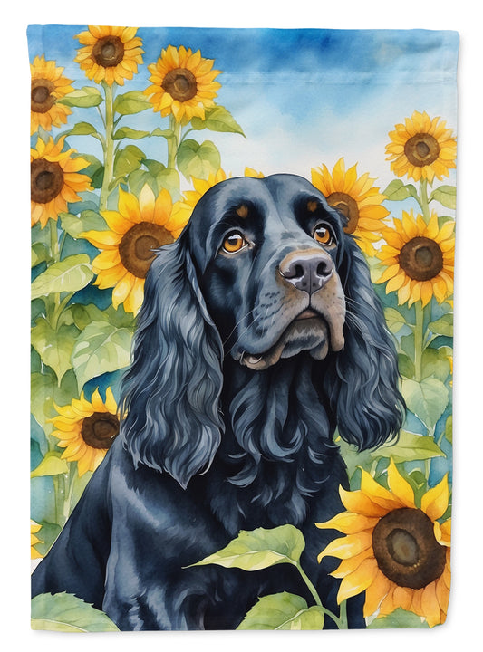 Buy this Cocker Spaniel in Sunflowers Garden Flag