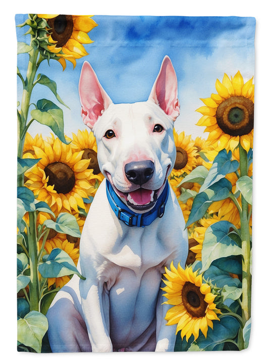 Buy this English Bull Terrier in Sunflowers House Flag