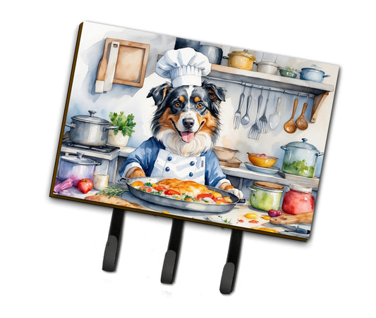 Buy this Australian Shepherd The Chef Leash or Key Holder