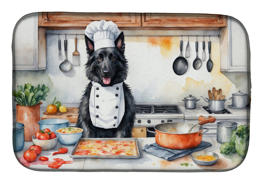 Buy this Belgian Sheepdog The Chef Dish Drying Mat