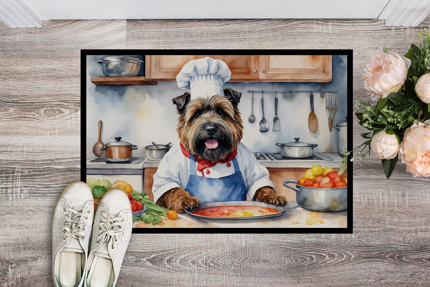 Bouvier des Flandres The Chef Doormat