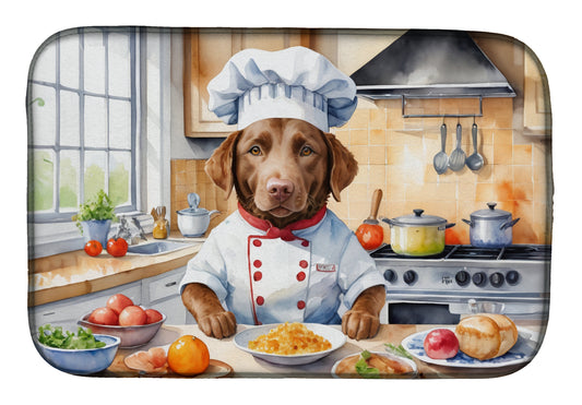 Buy this Chesapeake Bay Retriever The Chef Dish Drying Mat