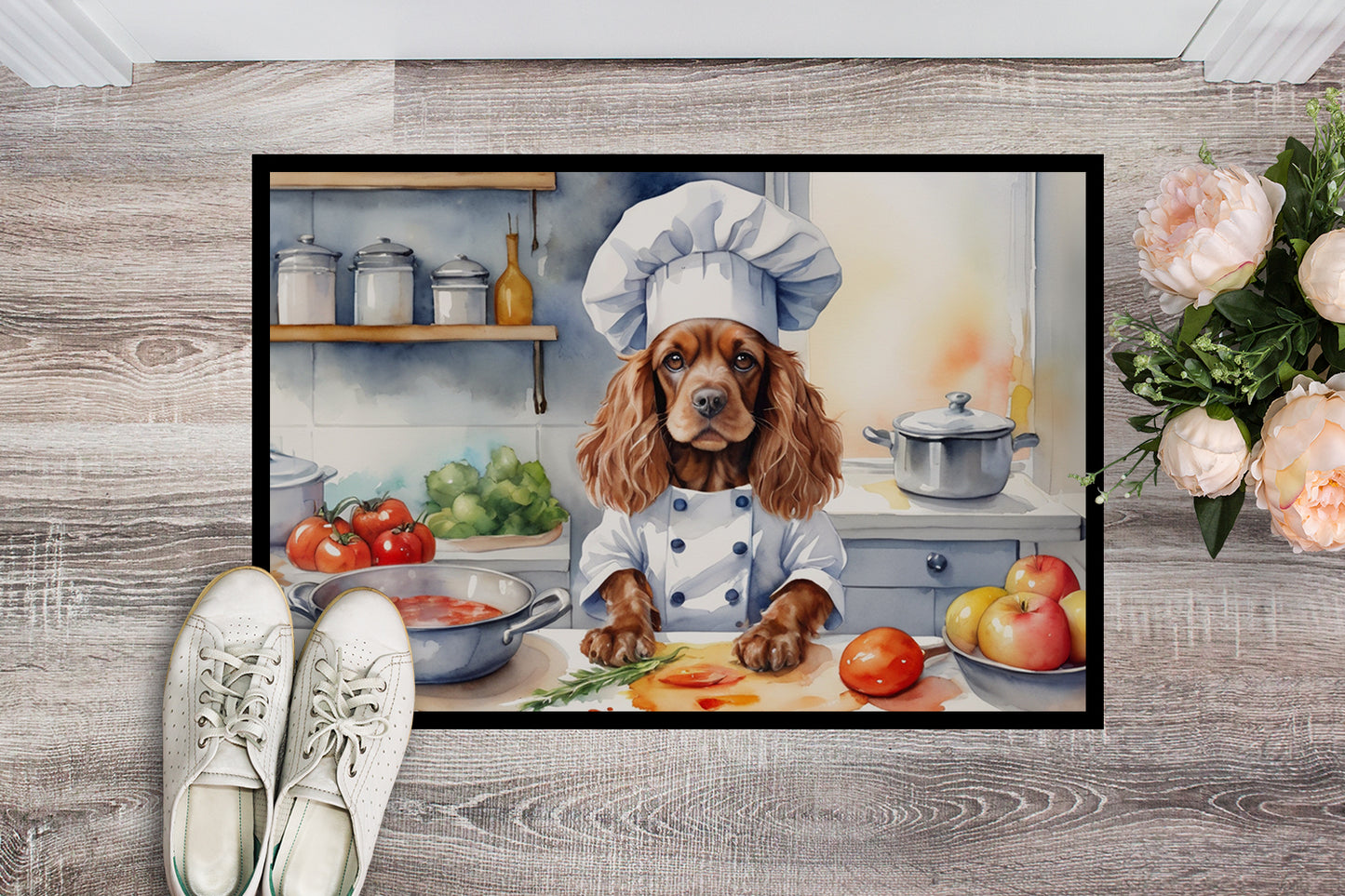 Cocker Spaniel The Chef Doormat