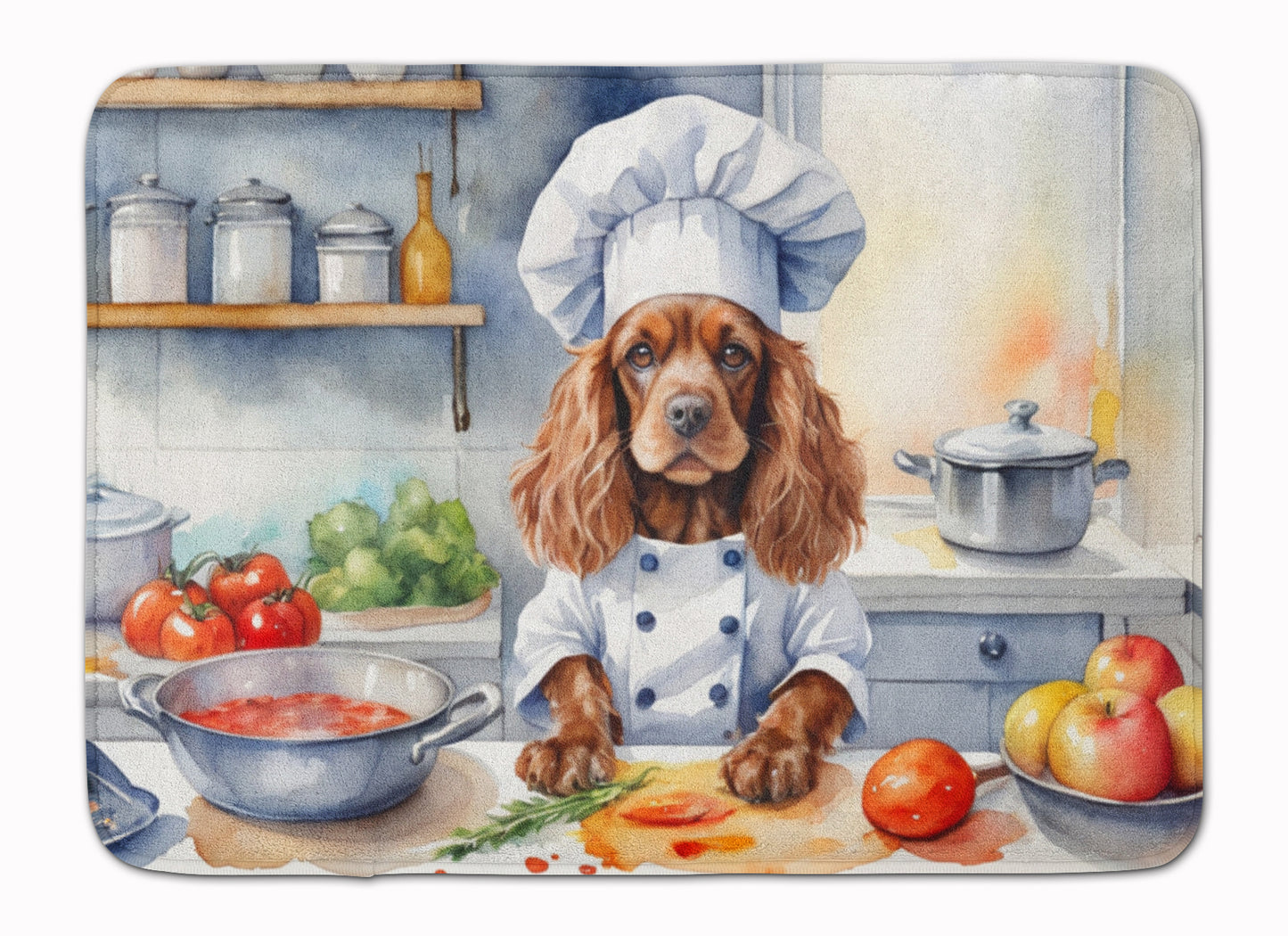 Buy this Cocker Spaniel The Chef Memory Foam Kitchen Mat