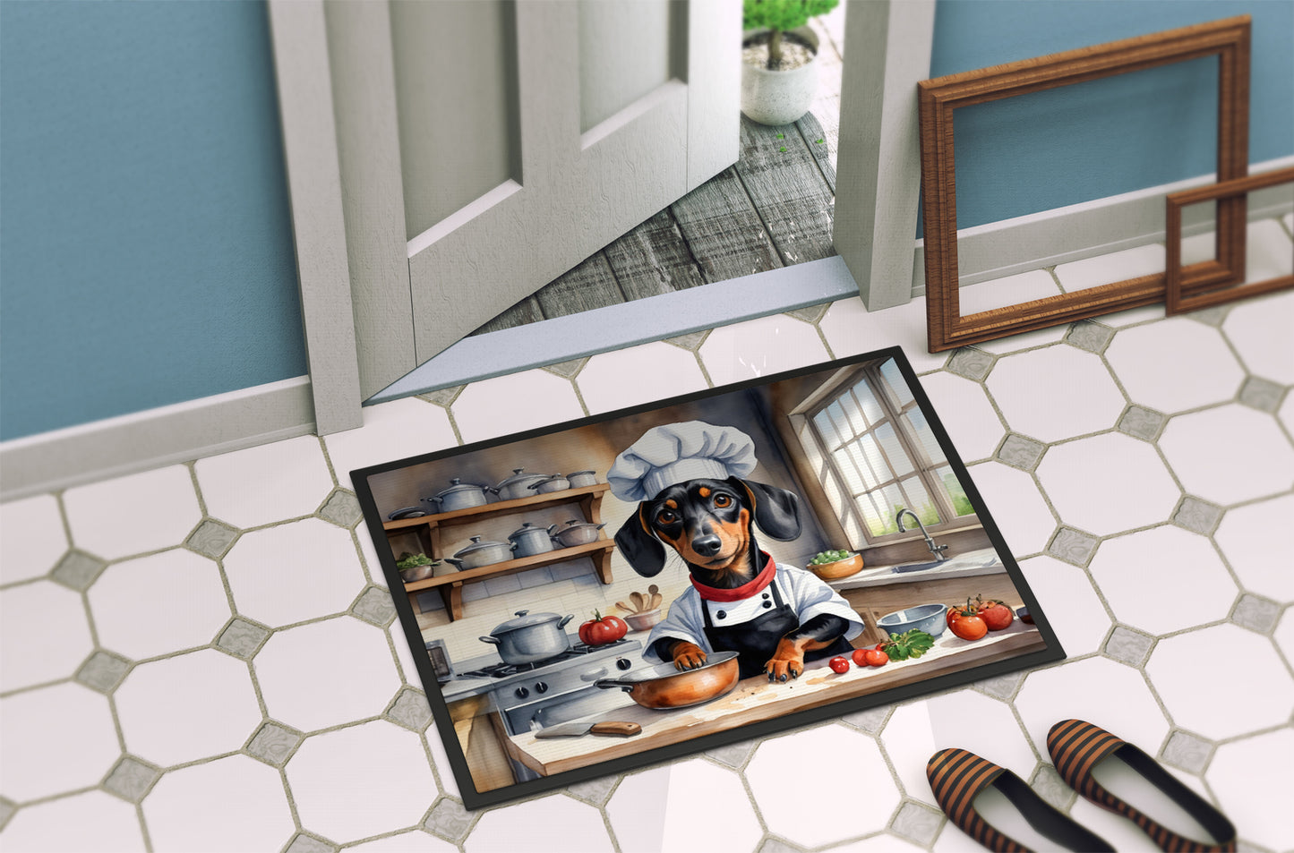 Dachshund The Chef Doormat