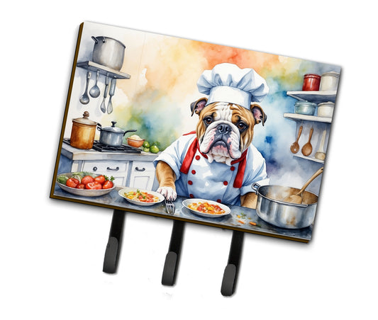 Buy this English Bulldog The Chef Leash or Key Holder