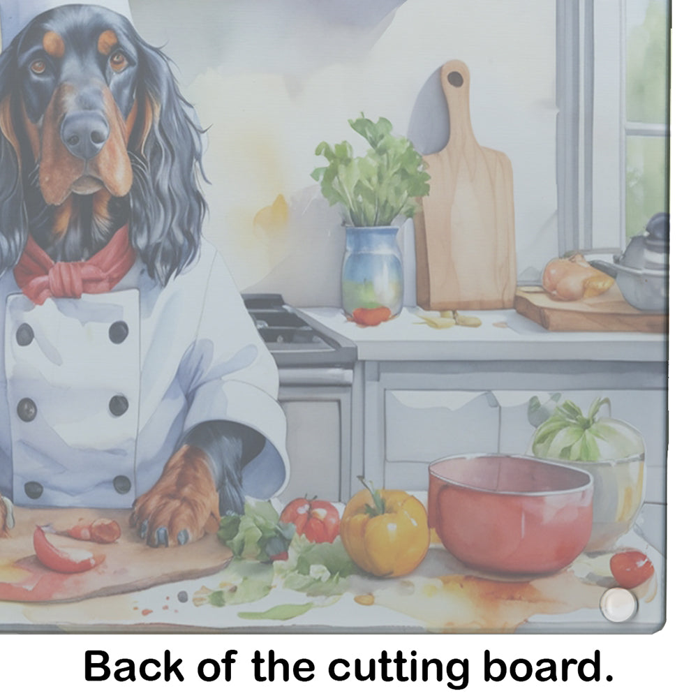 Gordon Setter The Chef Glass Cutting Board