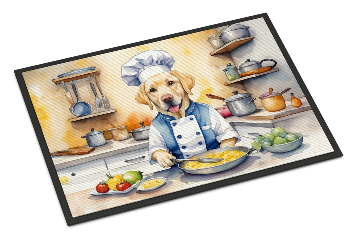 Buy this Yellow Labrador Retriever The Chef Doormat