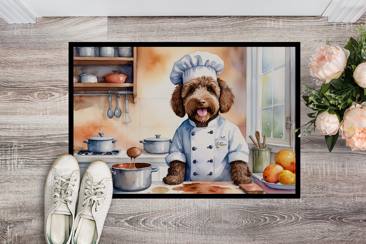 Labradoodle The Chef Doormat