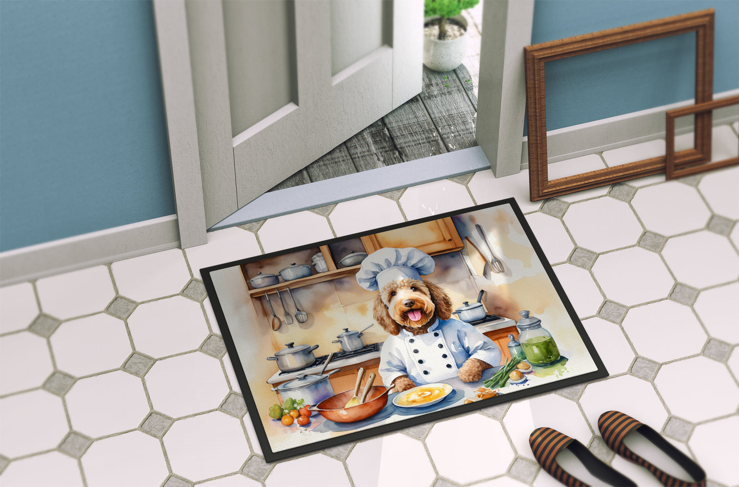 Labradoodle The Chef Doormat