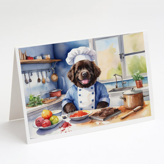 Buy this Newfoundland The Chef Greeting Cards Pack of 8
