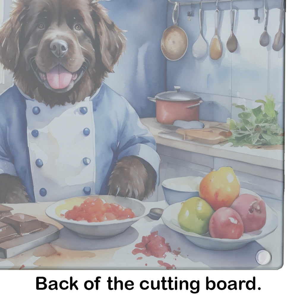 Newfoundland The Chef Glass Cutting Board