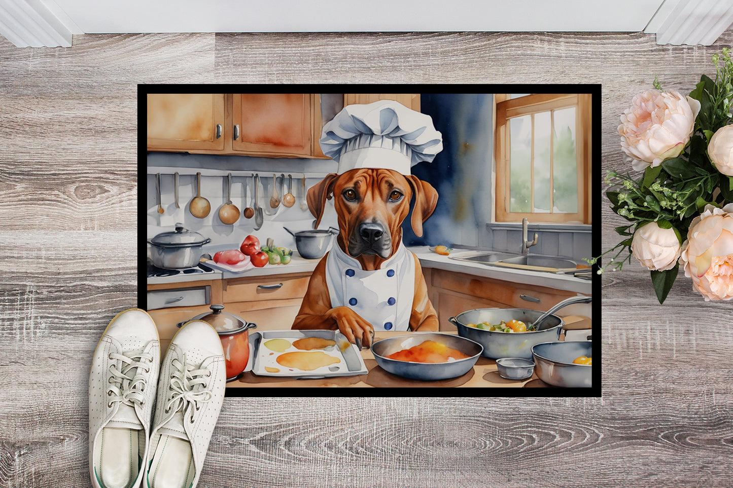 Rhodesian Ridgeback The Chef Doormat