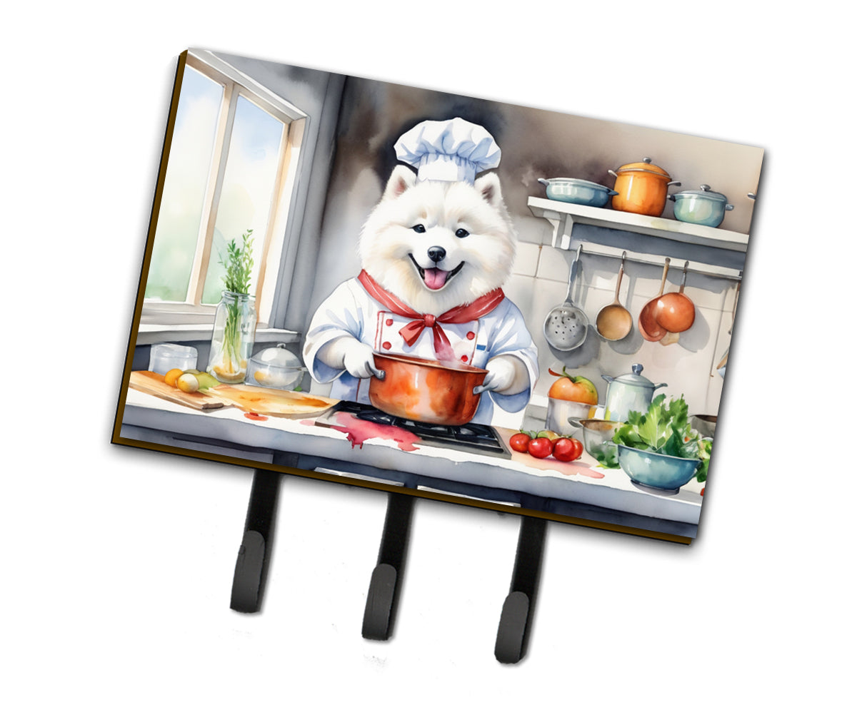 Buy this Samoyed The Chef Leash or Key Holder