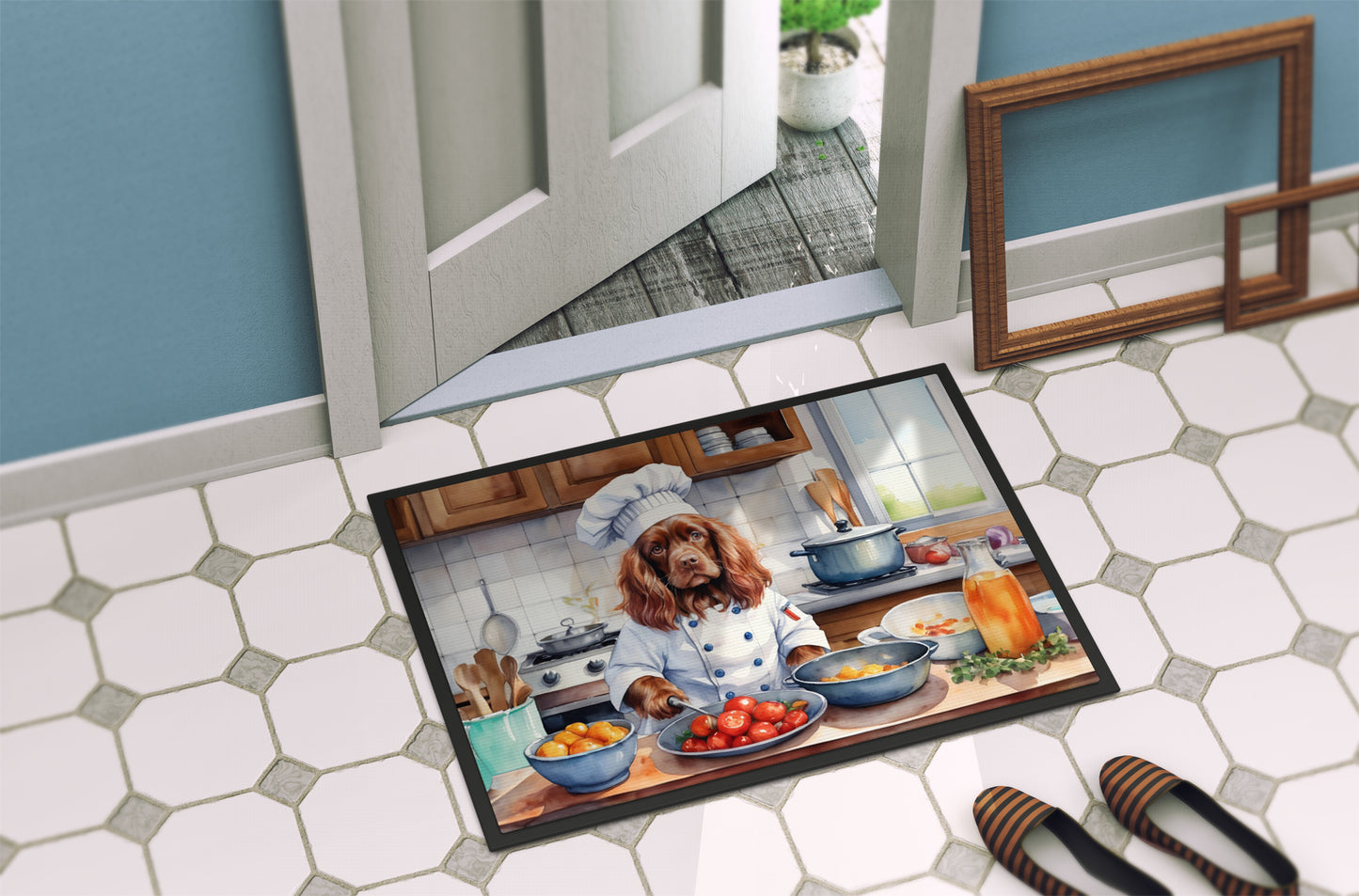 Sussex Spaniel The Chef Doormat