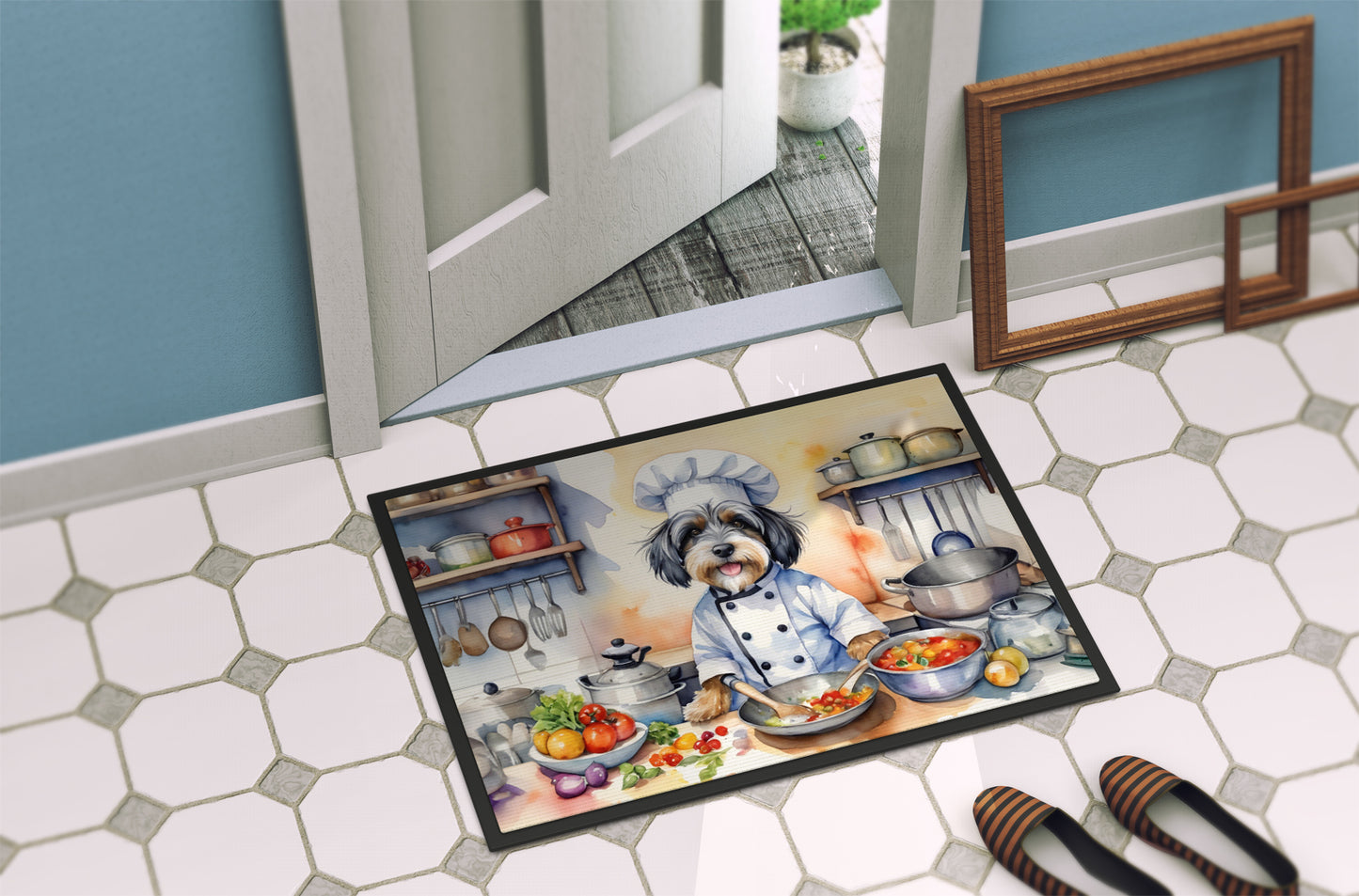 Tibetan Terrier The Chef Doormat