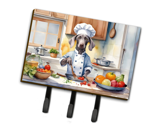 Buy this Weimaraner The Chef Leash or Key Holder