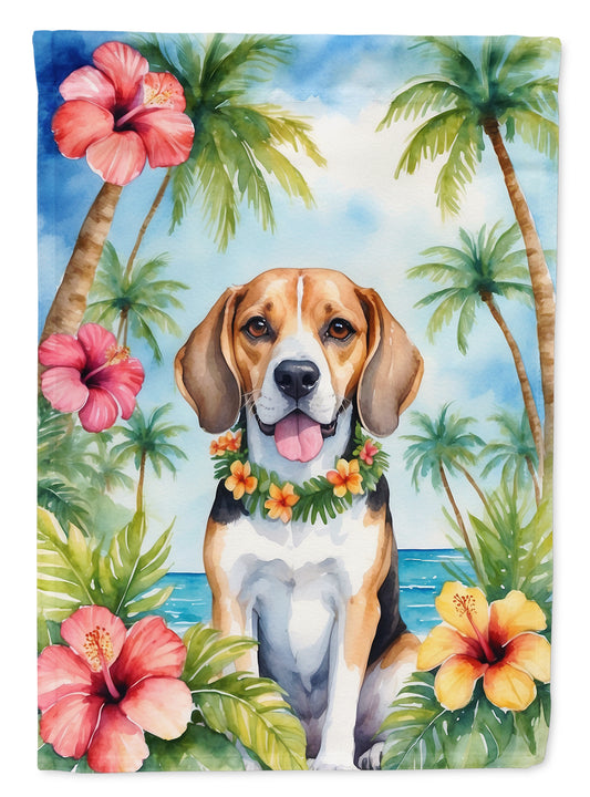 Buy this Beagle Luau Garden Flag