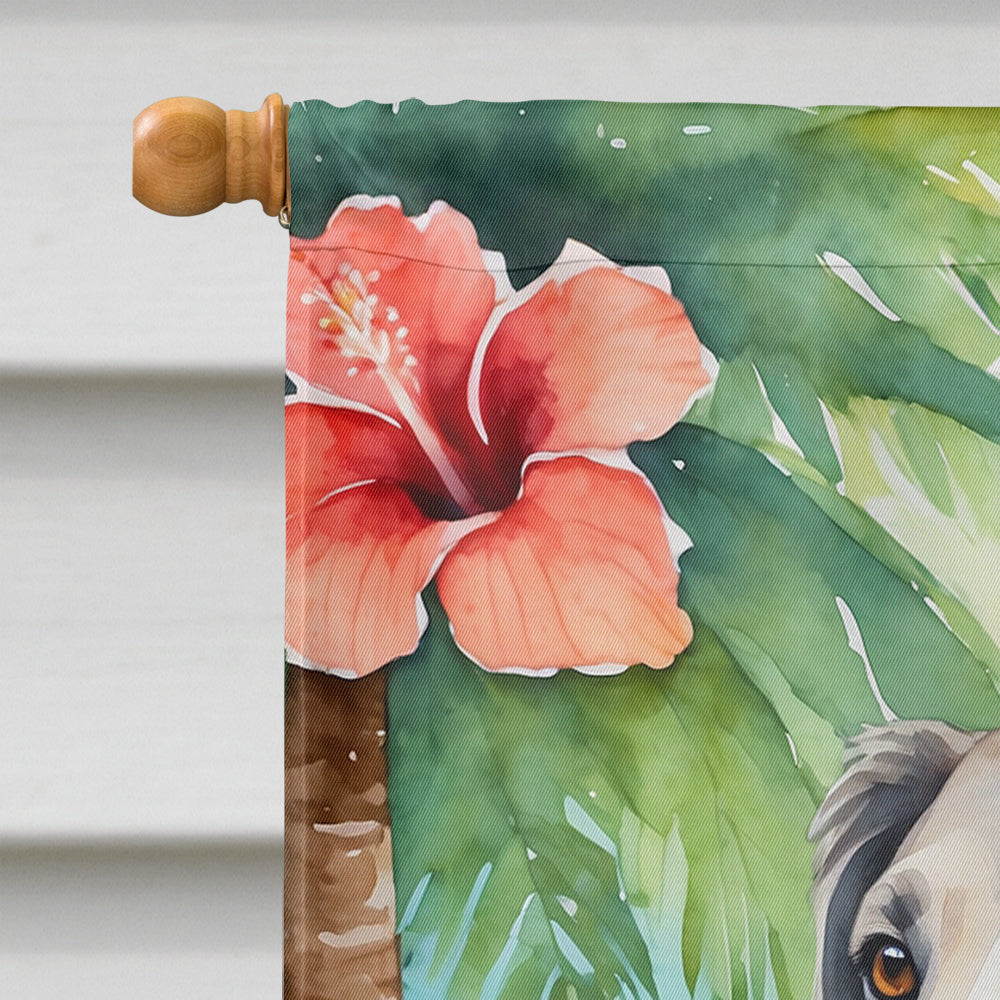 Borzoi Luau House Flag