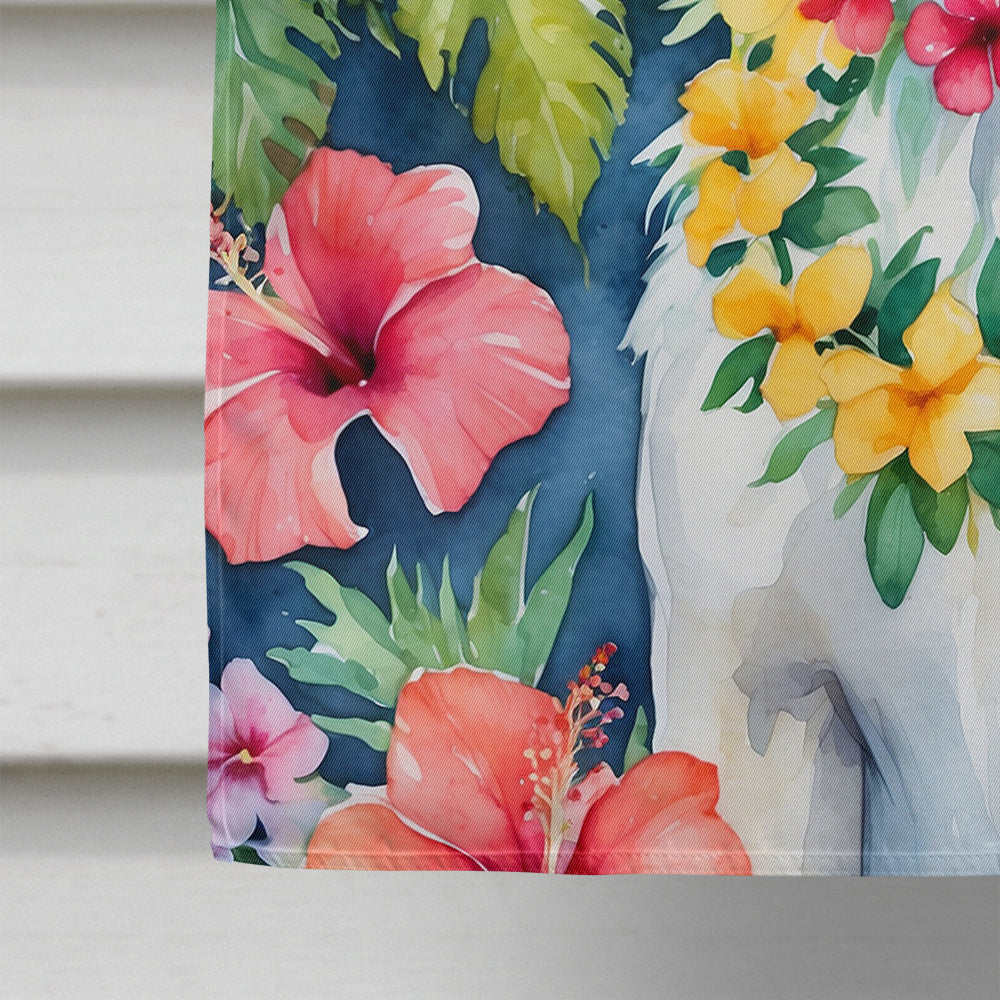 Borzoi Luau House Flag