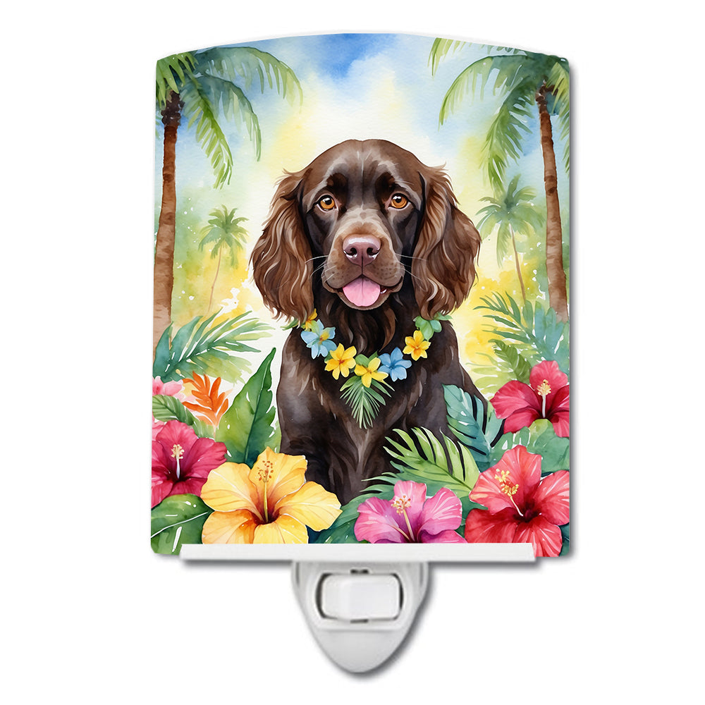 Buy this Boykin Spaniel Luau Ceramic Night Light