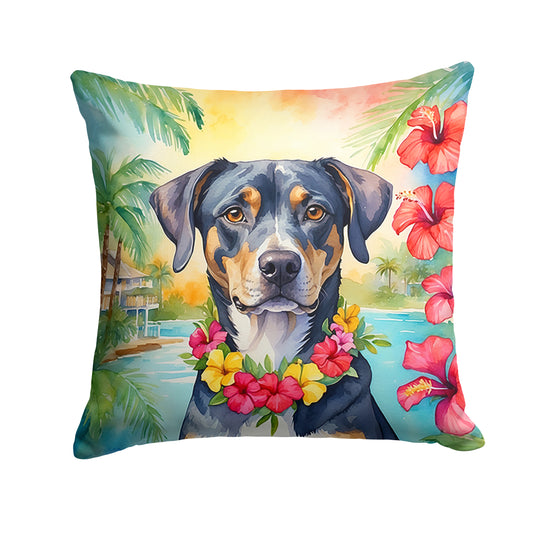 Buy this Catahoula Luau Throw Pillow