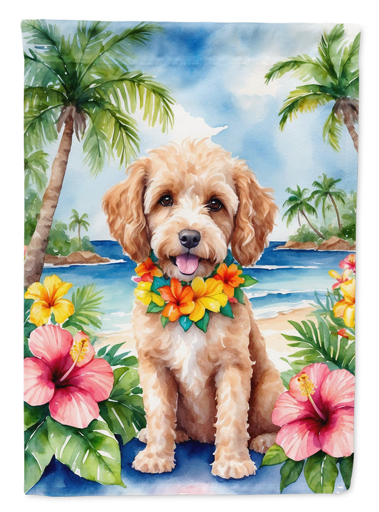 Buy this Cockapoo Luau House Flag