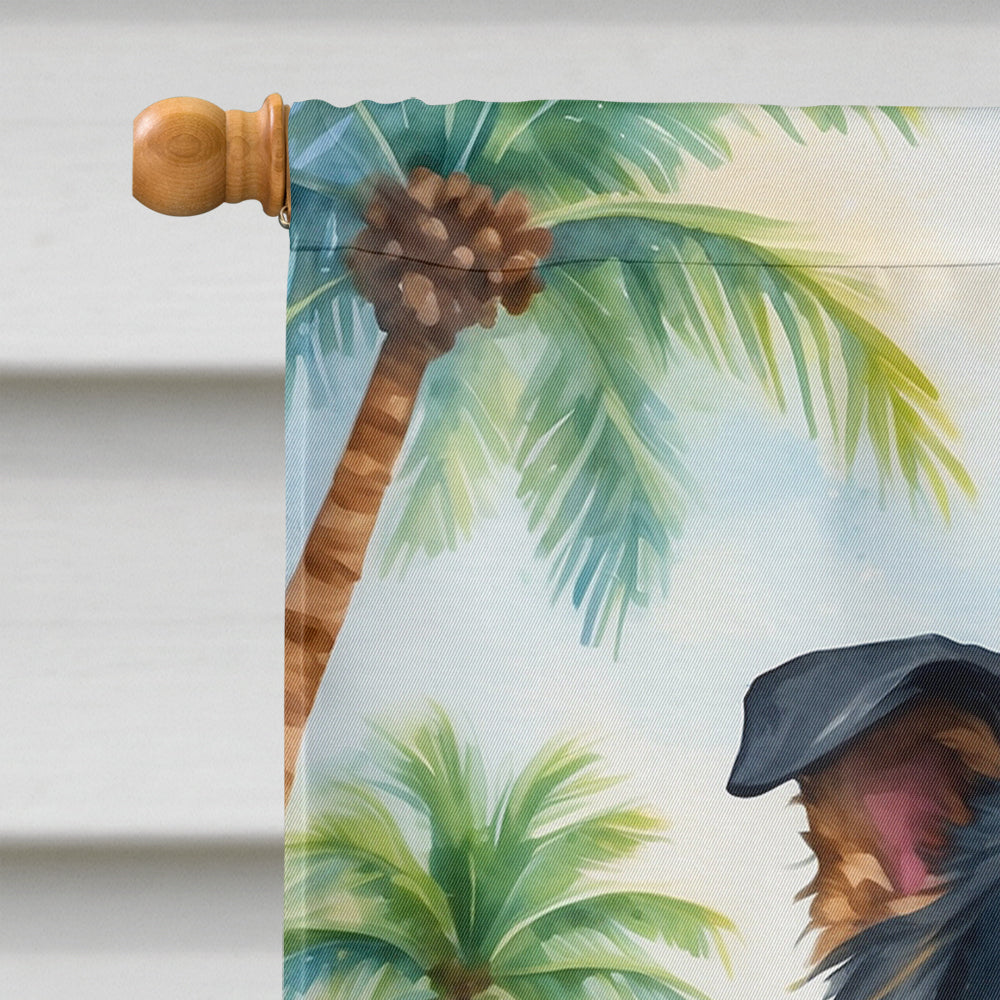 Collie Luau House Flag