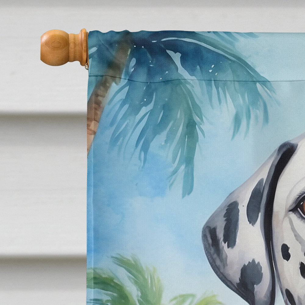 Dalmatian Luau House Flag