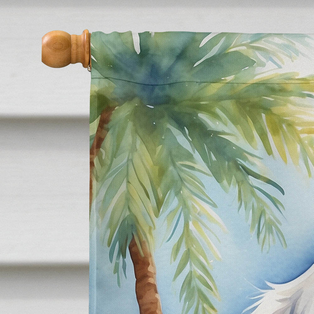 English Setter Luau House Flag