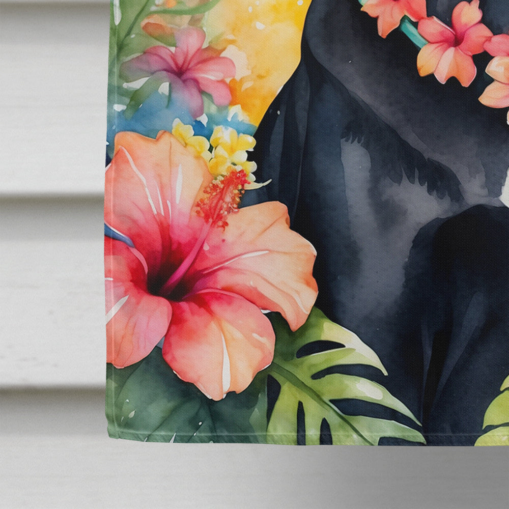 Great Dane Luau House Flag