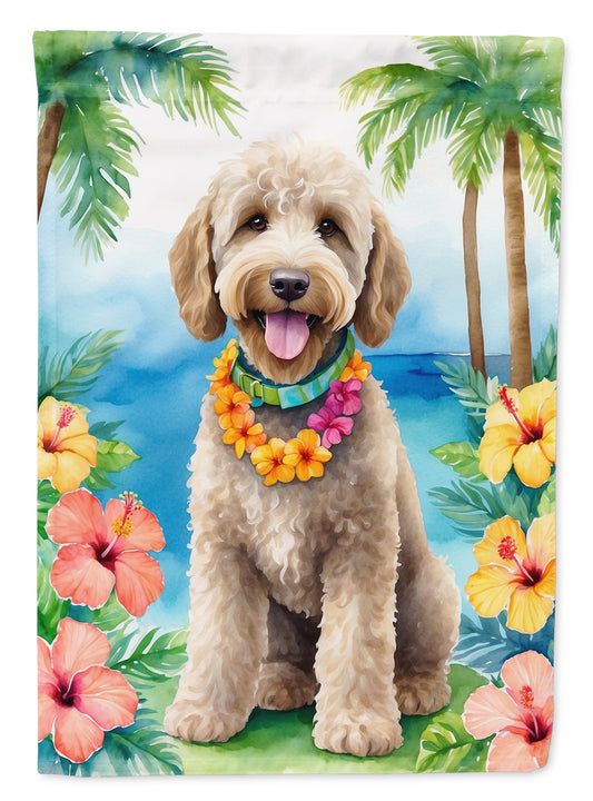 Buy this Labradoodle Luau Garden Flag