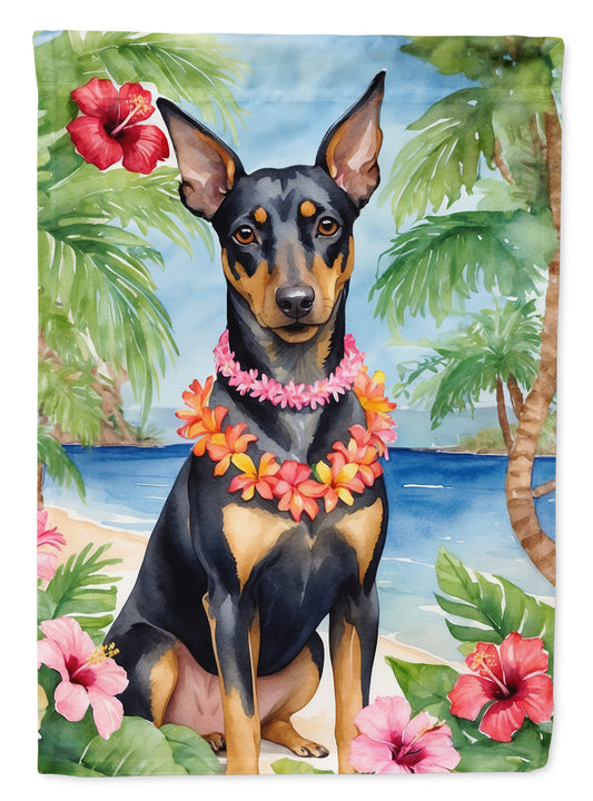 Buy this Manchester Terrier Luau Garden Flag