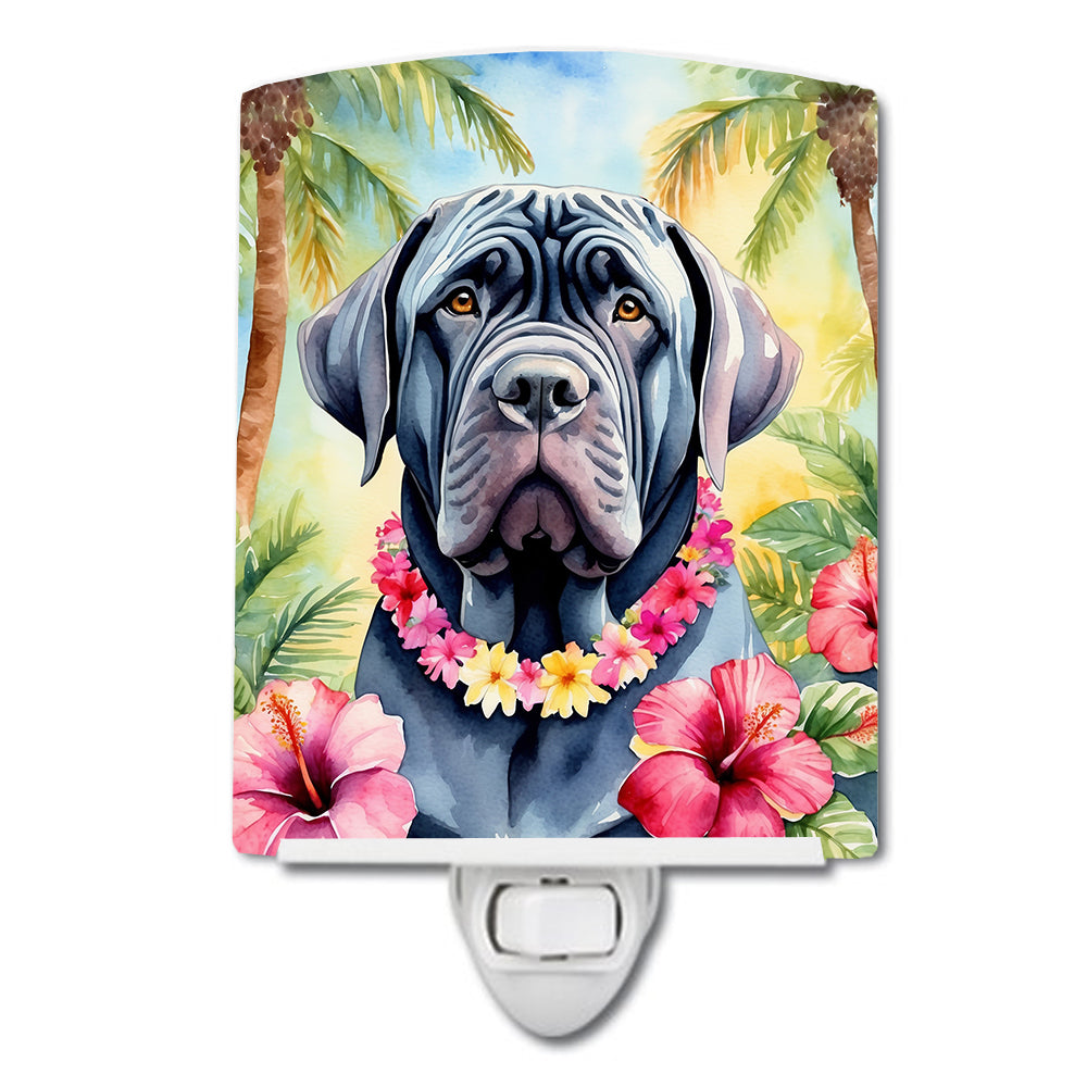 Buy this Neapolitan Mastiff Luau Ceramic Night Light