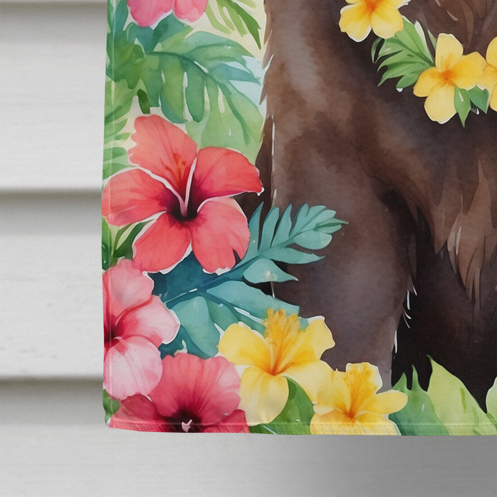 Newfoundland Luau House Flag