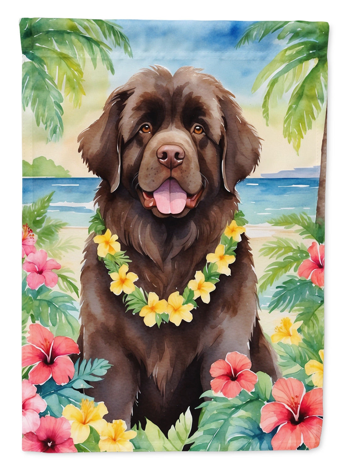Buy this Newfoundland Luau Garden Flag