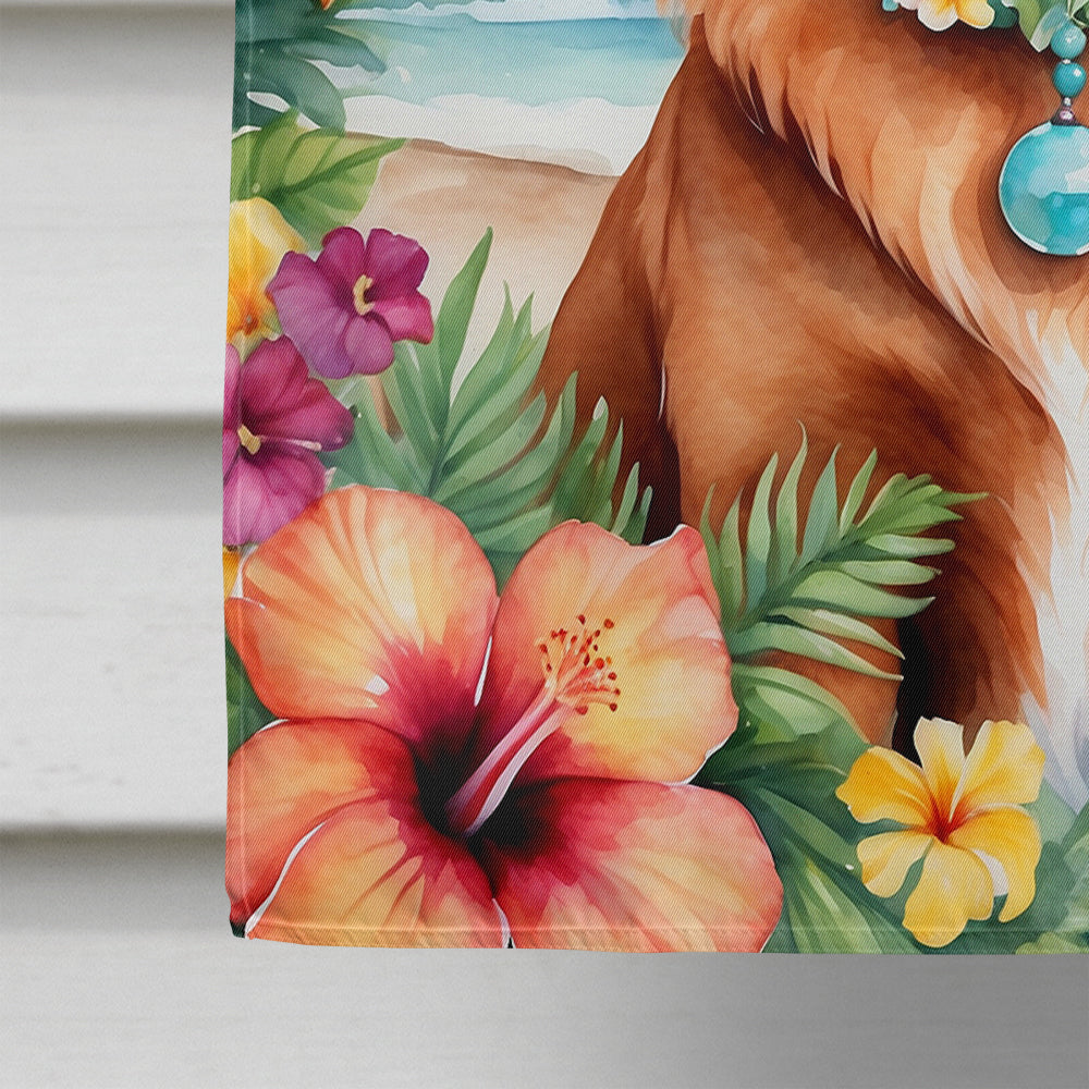 Nova Scotia Duck Tolling Retriever Luau House Flag