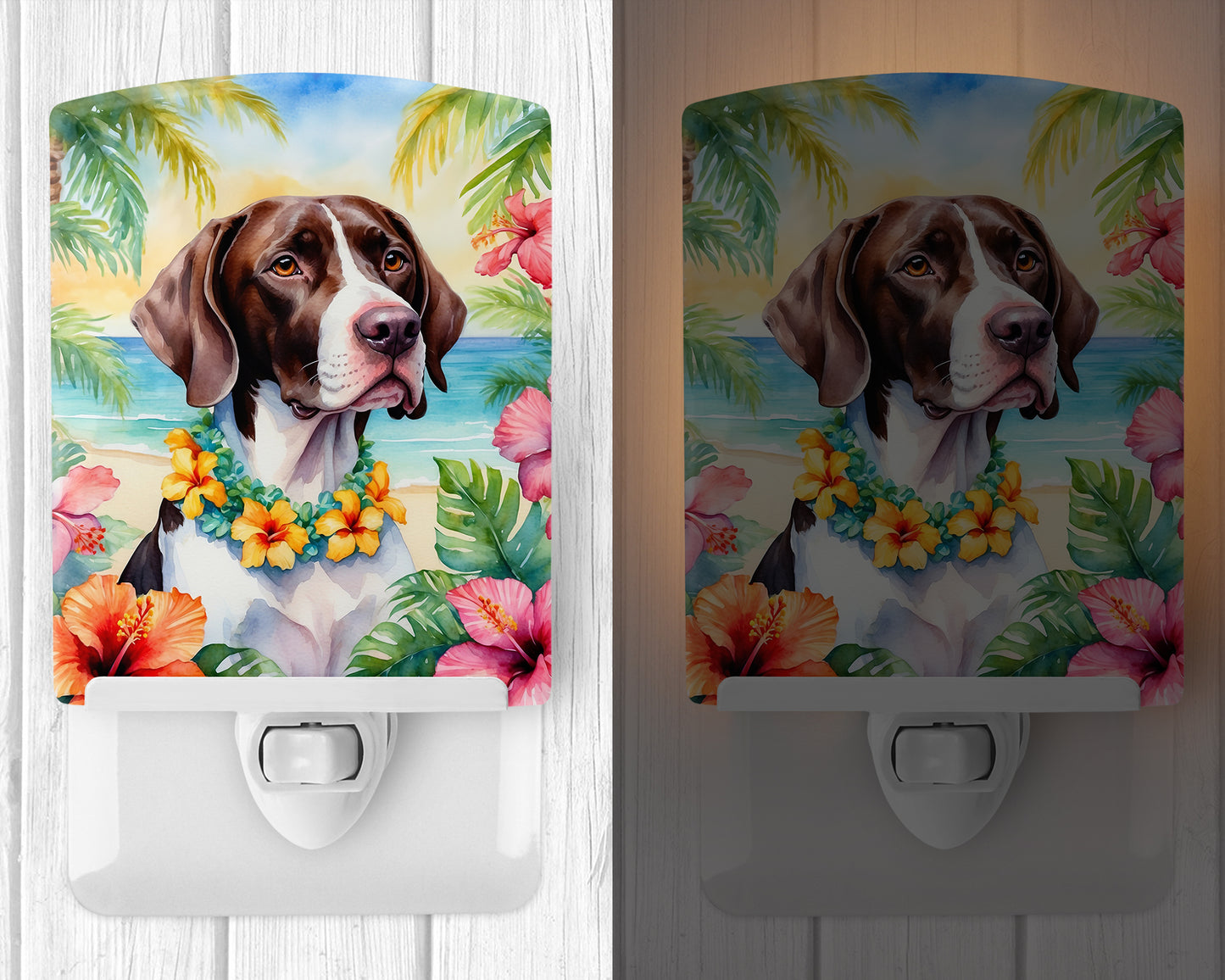 Pointer Luau Ceramic Night Light