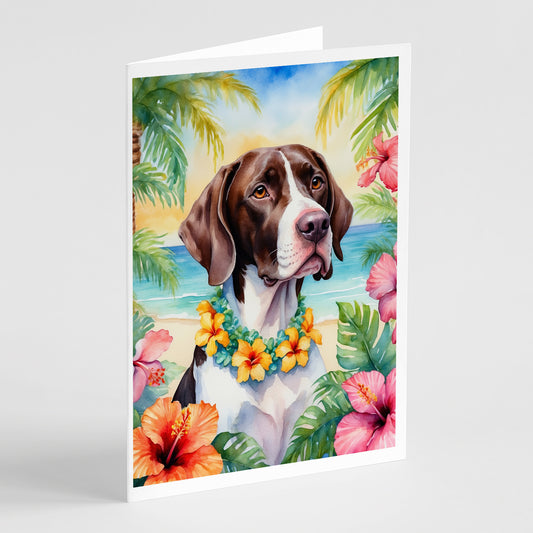 Buy this Pointer Luau Greeting Cards Pack of 8