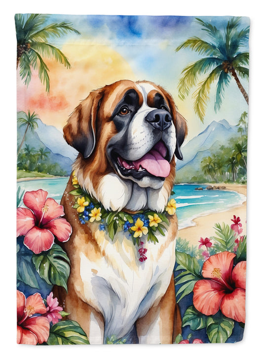 Buy this Saint Bernard Luau House Flag