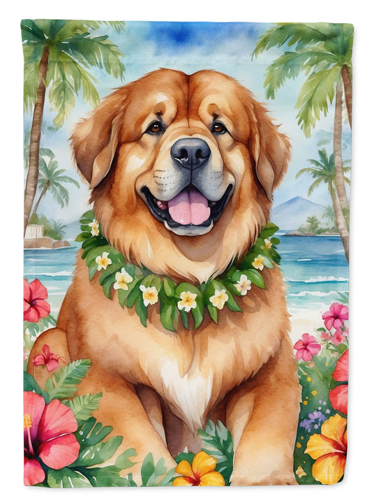 Buy this Tibetan Mastiff Luau Garden Flag